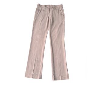 THEORY Women’s Light Dusty Pink Straight Leg Trousers Sz 4